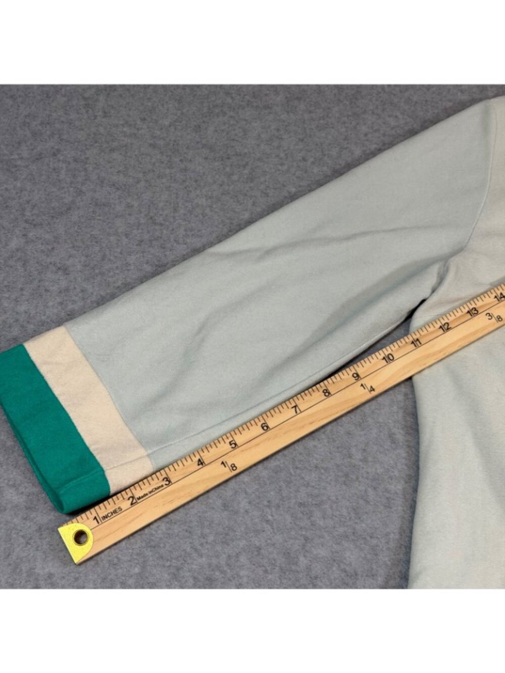 Nichelle A503 Women's Medium Mint Mod Colorblock Shift Dress 3/4 Sleeve Retro - Picture 8 of 10